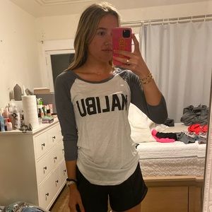 COPY - Kitson Malibu Long Sleeve Tee God Save LA